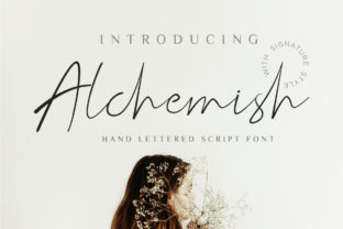 Alchemish Script: A Modern Typeface for Editorial Design