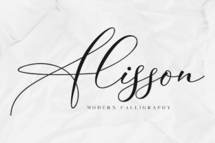 Alisson Script: A Romantic Typeface for Editorial Design