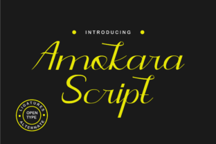 Amokara Script: A Handwritten Font for Authentic Brands