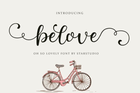 Belove Script: A Handwritten Typeface for Branding