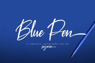 Blue Pen Script: A Fresh Typeface for Editorial Design