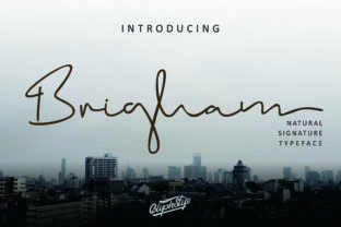 Brigham Script: A Modern Handwritten Typeface for Brands