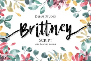 Brittney Script: A Lightweight Handwritten Font for Crafters