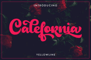 Calefornia Script: A Bold Handwritten Font for Branding