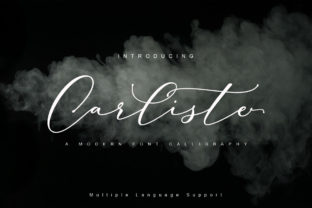Carliste Script: A Premium Typeface for Campaigns