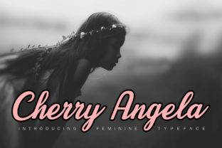 Cherry Angela Script: A Sweet Typeface for Makers