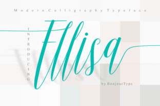 Ellisa Script: A Charming Typeface for Editorial Design
