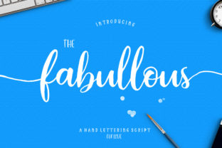 Fabullous Script: The Bold Typeface for Campaigns