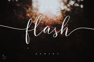 Flash Script: A Handwritten Typeface for Bold Editorial Design