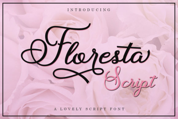 Floresta Script: A Bold Typeface for Crafters
