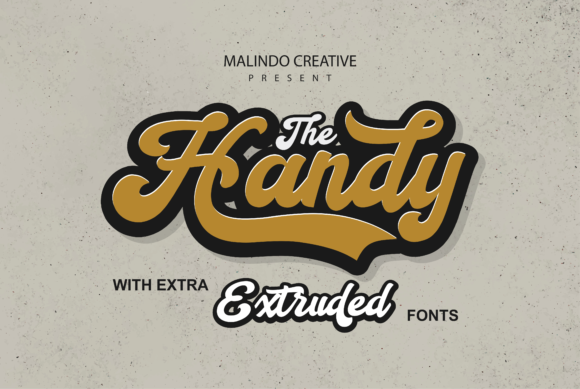 Handy Script: A Bold Handwritten Font for Crafters