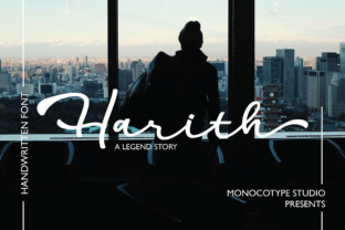 Harith Script: A Bold Typeface for Campaigns