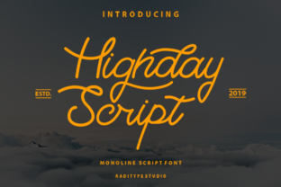 Highday Script: A Handwritten Font for Clear Campaigns