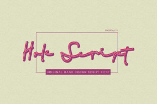 Hole Script: A Handwritten Font for Strong Branding