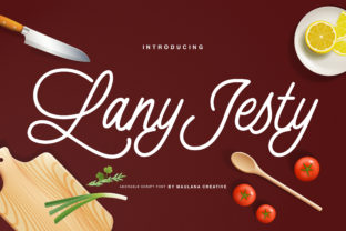 Lany Jesty Script: A Handcrafted Typeface for Makers