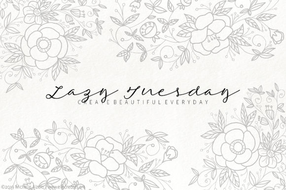 Lazy Tuesday Script Font for Clear Campaigns