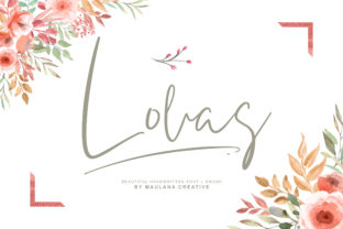 Lovas Script: A Romantic Handwritten Font for Editorial Design