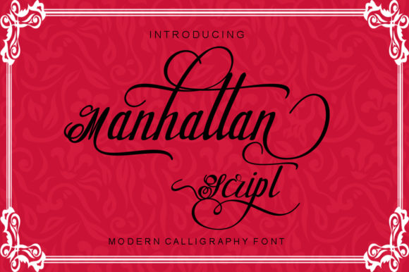 Manhattan Script: A Typeface for Editorial Elegance