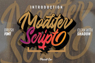 Modster Script: A Modern Typeface for Bold Campaigns