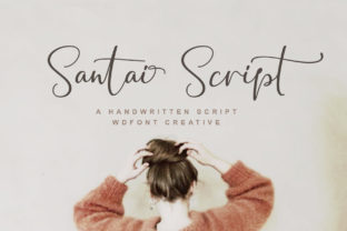 Santai Script: A Modern Font for Branding