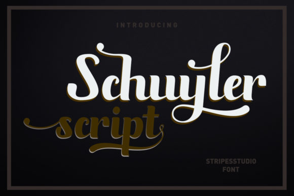 Schuyler Script: A Modern Typeface for Web Design
