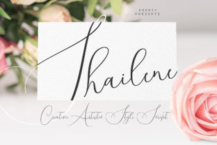 Shailene Script: A Delicate Typeface for Editorial Design