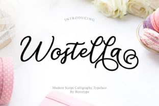 Wostella Script: A Handwritten Font for Branding