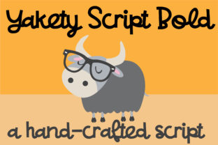 Yakety Script: A Whimsical Font for Editorial Design